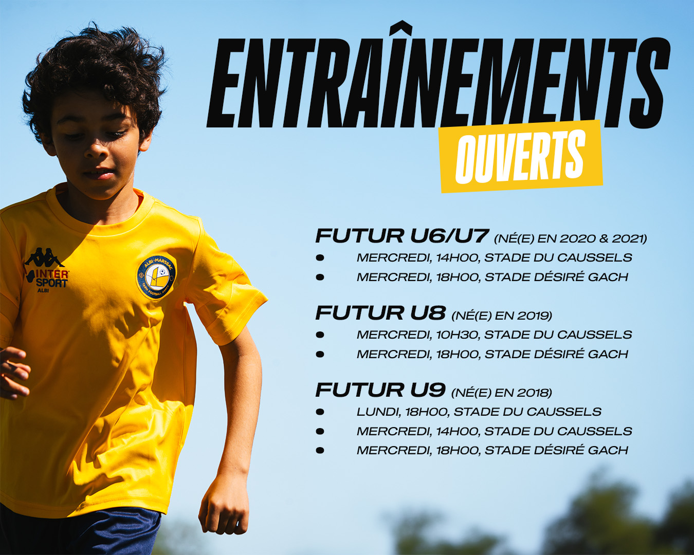 Entraînements EDF